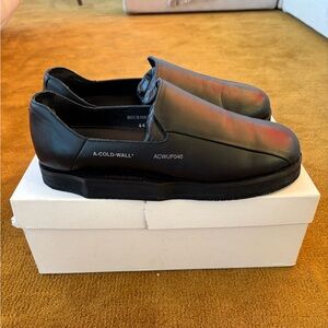 A COLD WALL* Geometric Loafers